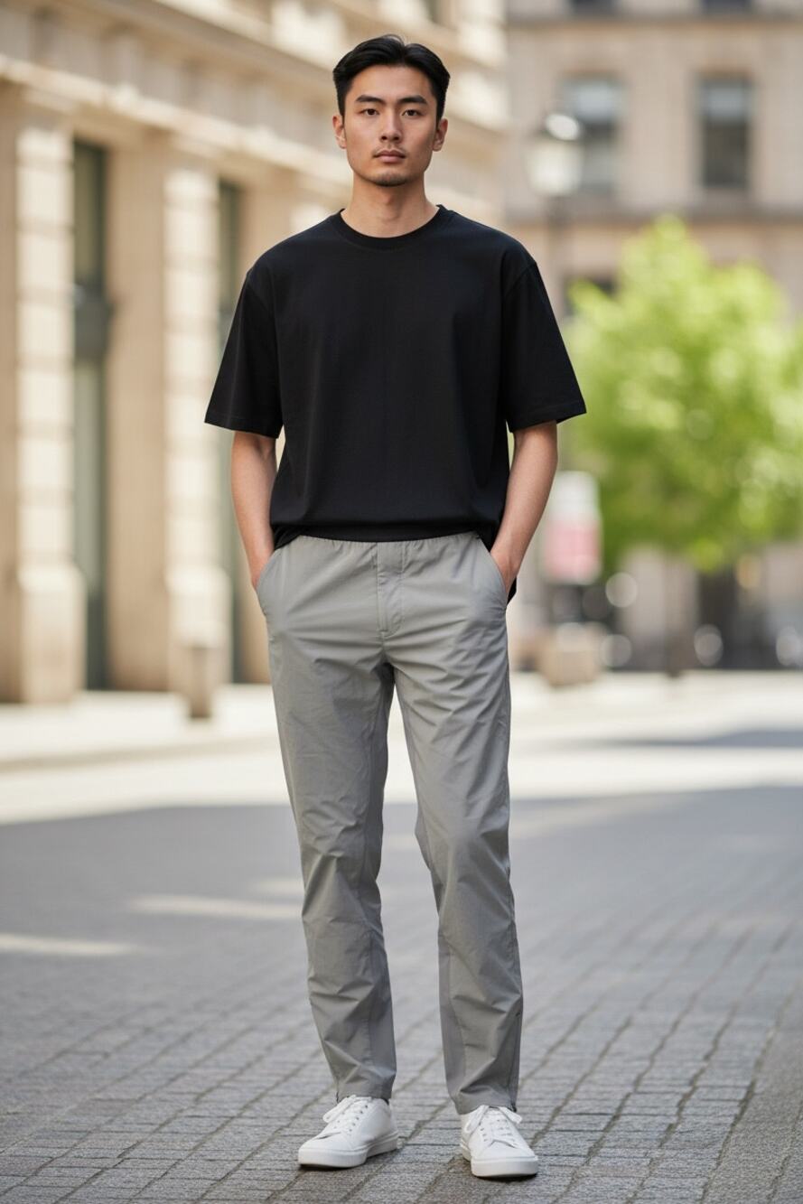 Everlane The Everyone Jogger Track Pant NEW Gunmetal Gray Unisex E3 Men S